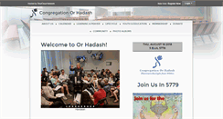 Desktop Screenshot of or-hadash.org