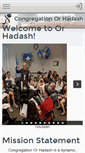 Mobile Screenshot of or-hadash.org